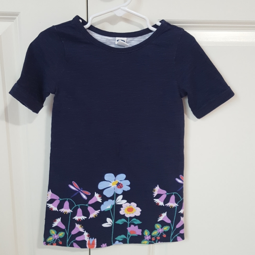 Blue Floral Dress